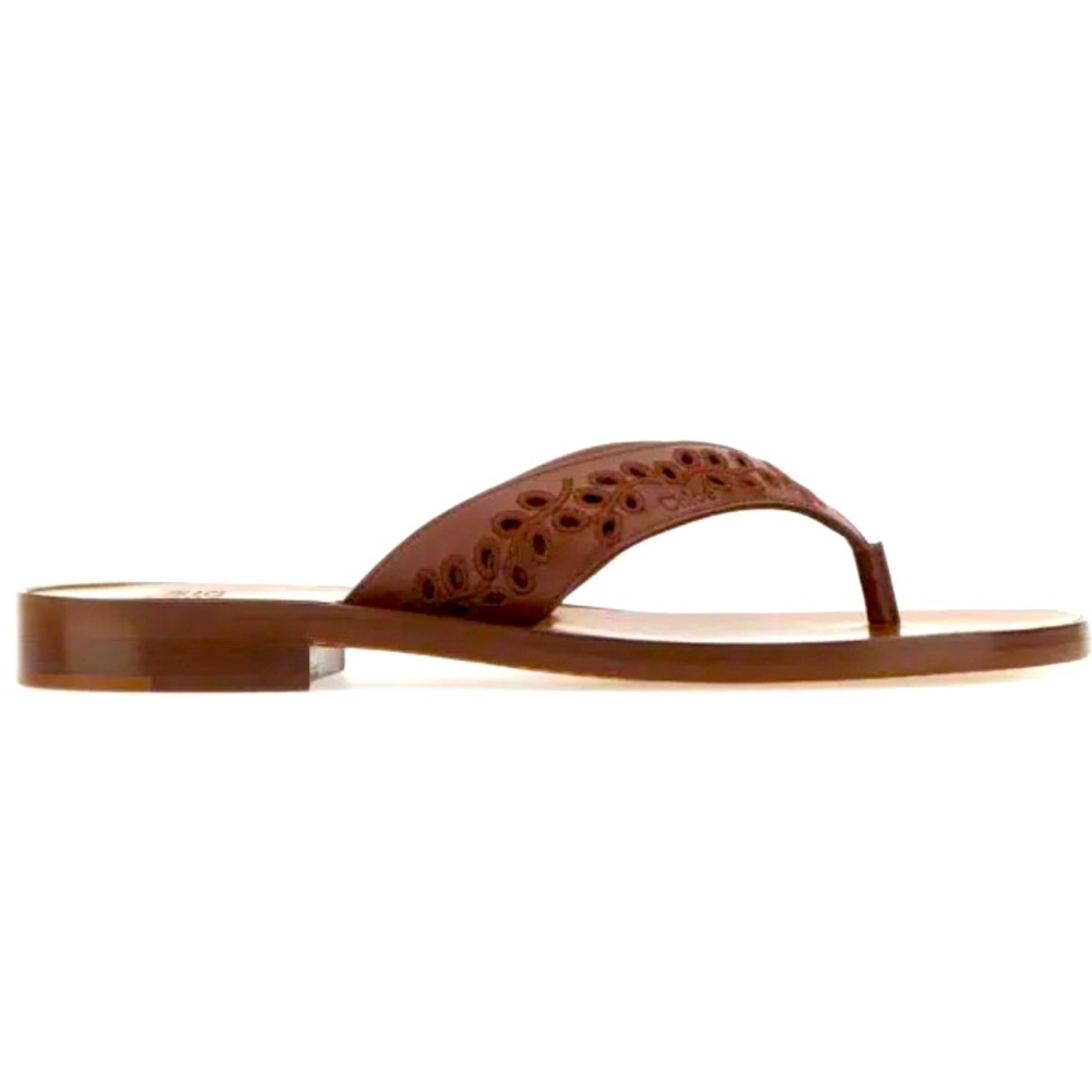 Chloé x Eres Leather Sandals